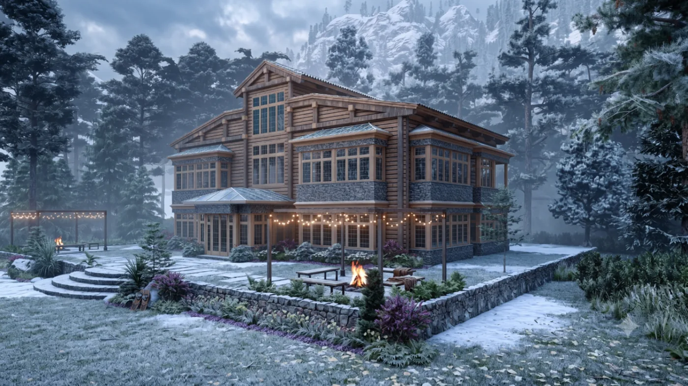 Alpine Timber House — Architecture