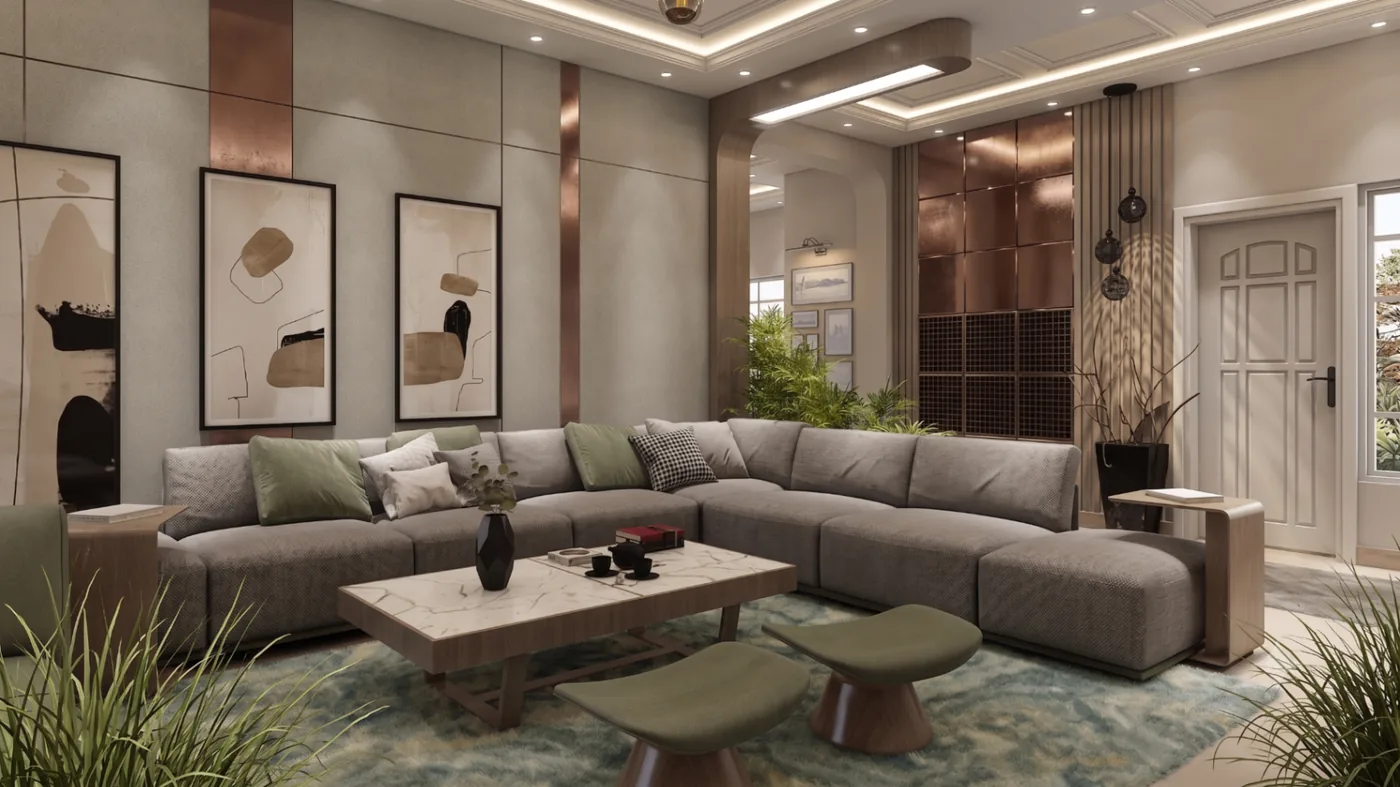 Modern Family Lounge — Interior